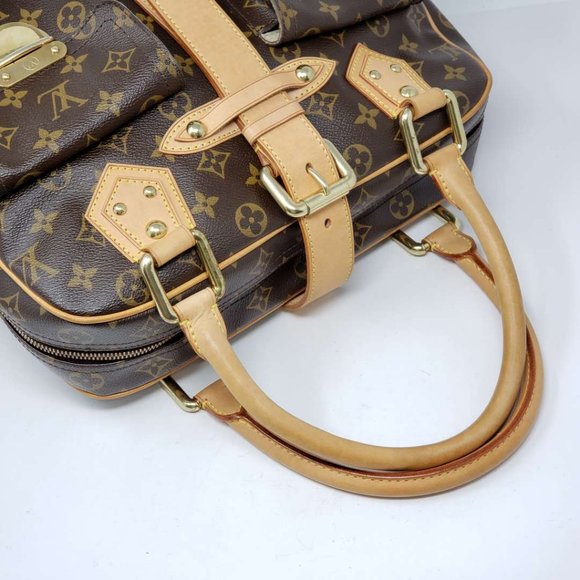 Auth Louis Vuitton Monogram Manhattan GM Hand Bag - Picture 6 of 14